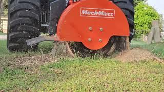 #mechmaxx #stumpgrinding #mahindra #toughasnails