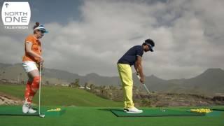 Richard Ayoade & Lena Dunham play golf in Tenerife - Travel Man: 48 Hours in...