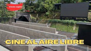 CINE GRATIS AL AIRE LIBRE en El Salvador | ciudad Merliot.