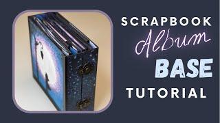 How to make Scrapbook Base | FANTASY Photo Album Tutorial