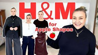 WHATS NEW AT H&M | Plus Size Fashion Haul for Apple Shapes