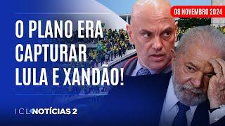 ICL NOTÍCIAS 2 - 08/11/24 - GOLPISTAS MONITORARAM ATÉ AS ARMAS USADAS PELOS SEGURANÇAS DE LULA