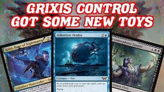 GRIXIS CONTROL GOT SOME NEW TOYS! Legacy control with Kaito and Abhorrent Oculus MTG