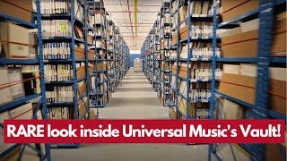 Michael Fremer tours World's Largest Vault of Historic Recordings | Universal Music Group