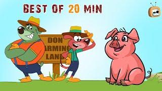 Best of 20 Minutes |  Don Farming Land | Compilation | Rat-a-Tat | Cartoon For Kids | ChotoonzTV