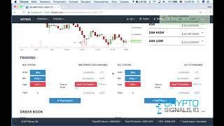 Как торговать на криптовалютной бирже Биттрекс (Bittrex.com): Ордера, Стаканы
