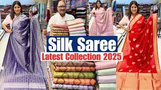 Kolkata Barabazar Durga Puja Silk Saree 2025 Latest Design Maya Sarees