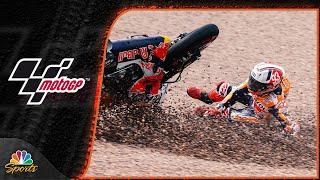 MotoGP's wildest crashes of 2023 | Motorsports on NBC