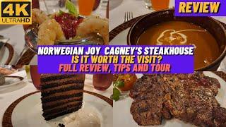 DOES NCL HAVE THE BEST STEAKHOUSE ON A CRUISE SHIP? | CAGNEY'S REVIEW | #MrBucketlist