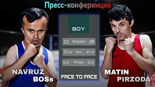 Пресс-Конференция NAVRUZ BOSs VS MATIN PIRZODA (FACE TO FACE)