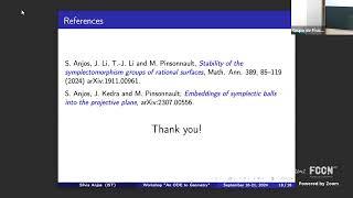 Sílvia Anjos - The space of symplectic balls in rational 4-manifolds