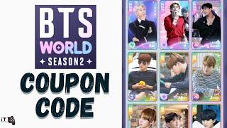 BTS WORLD Season 2 Redeem Code: Guide Coupon Code