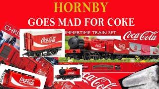 Hornby Coca Cola summertime train set