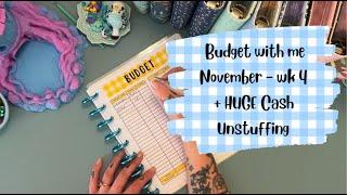 Budget with me & MASSIVE Cash unstuffing  | Aussie Cash Stuffing | Debt Journey | Budgeting