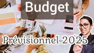  Bilan BUDGET prévisionnel de l'année 2025  Méthode des enveloppes virtuelles