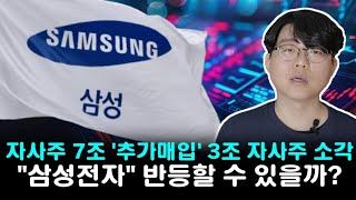 자사주 매입효과? 삼성전자 추가 반등할까?