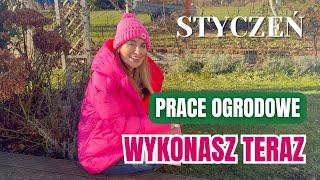 STYCZEŃ W OGRODZIE - PRACE OGRODOWE, KTÓRE MOŻESZ ZROBIĆ TERAZ