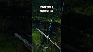 KP Waterfalls In Maharashtra #shorts #youtubeshorts #shortsfeed #waterfall #maharashtra #mankistan