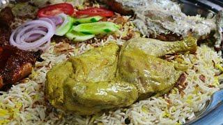 Food of Arabia in Karachi | Mutton Mandi | Madfoon , Madbee & Kunafa | Pakistan  Food Street