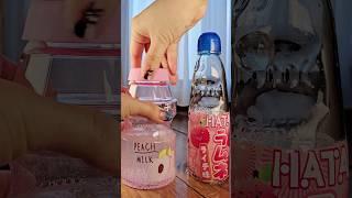 Japanese Marble Soda Drink ASMR Ramune ラムネ  #Shorts