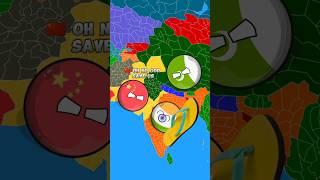 What if China  and Pakistan  Switch  Places|#countryballs #nutshell #shorts #ytshorts #india