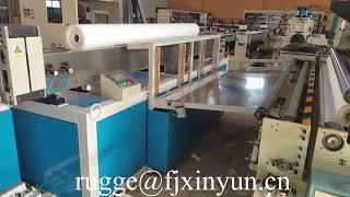 High speed automatic maxi roll paper making machine production line