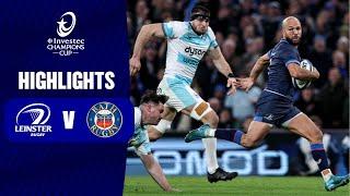 Extended Highlights - Leinster Rugby v Bath Rugby Round 4 | Investec Champions Cup 2024/25