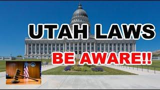 Unique Laws in Utah | Moving to Utah