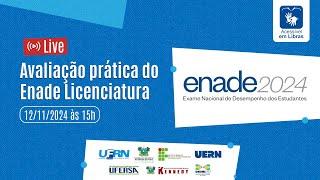 Live: Avaliação Prática do ENADE Licenciatura