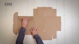 Self-assemble boxes - Assembly video ref. 2262 SelfPackaging