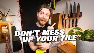 Installing Knife Magnets in Drywall & Tile - Tips & Tricks!