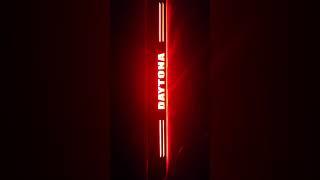 Moving Red LED Door Sill _ DAYTONA