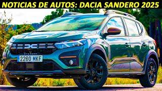 ¡BRUTAL! Nuevo Dacia Sandero 2025: SUV económico que lo tiene TODO 