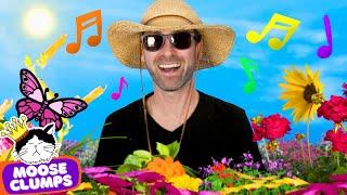  Garden Song | Learn Flowers and Gardening with Mooseclumps | Educational Songs for Kids