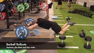 Barbell Rollouts