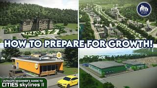 How to Prepare a City for Rapid Growth in Cities Skylines 2  | UBG #4