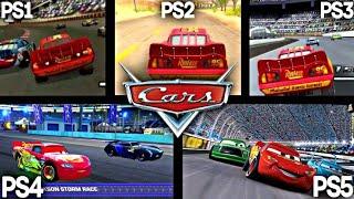 CARS PS1 VS PS2 VS PS3 VS PS4 VS PS5