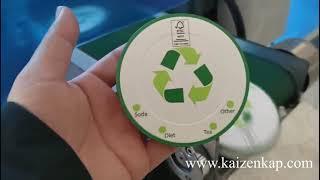 Kaizenkap Paper Lid Forming+packaging Machine