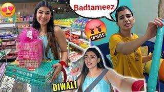 Gussa Ho Gayi Biwi  Diwali Shopping 2024 🪔 couple vlog Deepak Ahlawat 