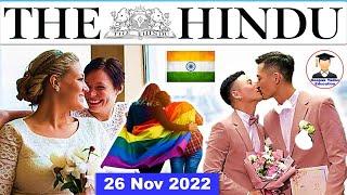 26 November 2022 | The Hindu Newspaper Analysis | 26 November Current Affairs | Editorial Analysis