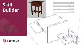 Prepping Woodworking Projects for LayOut in SketchUp