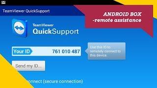 Quick Support on Android Box - Get Remote Assistance