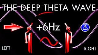 The Deep Theta Self Inducer Wave - 1hr Pure Binaural Beat Session at ~(6Hz)~ Intervals