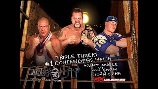 Story of Kurt Angle vs. Big Show vs. John Cena | No Way Out 2004