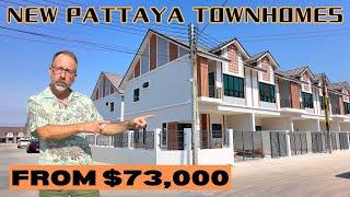 New PATTAYA Townhomes offer huge bang for the buck (or Baht)!