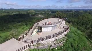 aerial view of fascinating chocolate hills! Bohol