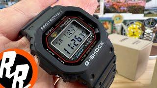 Unboxing G-Shock DW5000R 1983 reissue of the OG