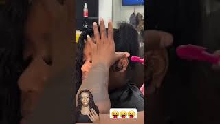 Hairdresser Reacts To 90s Ponytail Quick Weave #reaction #hairdresser #ponytail #hair #quickweave