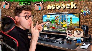 Sekretnie WŁAMAŁEM SIĘ na KOMPUTER NOOBKA z WOJANOWIC w Minecraft!