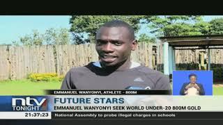 World Athletics U20: Emmanuel Wanyonyi looks up to David Rudisha